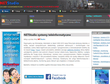 Tablet Screenshot of netstudio.net.pl