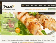 Tablet Screenshot of feast.netstudio.co.za